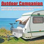 Fsehyue 24.4x15.7x19.7 Inch Aluminium Generator Toolbox Heavy Duty Generator Storage Box Fully Sealed with Lock and Keys suitable for RV Garage