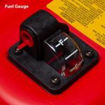 Scepter 08669 Rectangular 12 Gallon Low Profile Marine Fuel Tank For Outboard Engine Boats, 24.5" x 18" x 11.5", Red