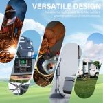 HiFind 50 Amp Power Outlet Box, NEMA 6-50R Receptacle, 250V Heavy-Duty Outdoor Dustproof Weatherproof Socket Plug for Electric Vehicles, Generators, Plasma Cutter, Welding Machines&, ETL+ Screw Kits