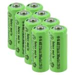 Yibatopow 8 Packs Ni-MH 2/3AAA 1.2v 200 mah Rechargeable Batteries,2/3 AAA Battery for Solar Lights,Outdoor Solar Garden Art Light Battery(They are not AAA Size Batteries)