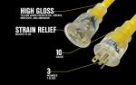Southwire Yellow Jacket Heavy Duty Extension Cord - 50ft