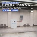 300Ah 48V LiFePO4 Battery with LCD Screen