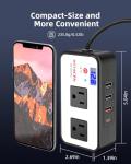 Astaican 200W Car Power Inverter with USB Ports