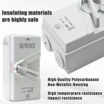 4-Pole 63A Waterproof Motor Disconnect Switch