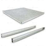 Galvanized Steel Water Heater Stand, 24" x 24" x 18