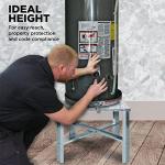 Galvanized Steel Water Heater Stand, 24" x 24" x 18