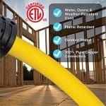 Heavy Duty Generator Extension Cord with Splitter