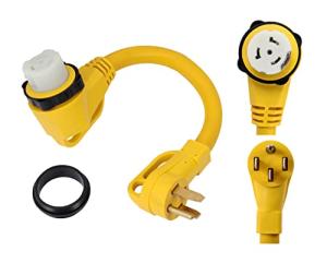 ONETAK 14-50P to SS2-50R 1.5FT Generator Adapter Cable