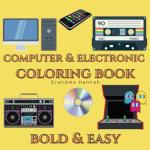 Coloring Book for Adults and Kids: Easy Designs
