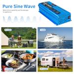 1000W Pure Sine Wave Inverter with USB Ports