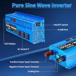 1000W Pure Sine Wave Inverter with USB Ports