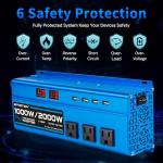 1000W Pure Sine Wave Inverter with USB Ports