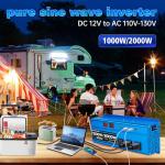 1000W Pure Sine Wave Inverter with USB Ports