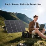 MARBERO 200W Portable Solar Panel for Camping