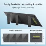 MARBERO 200W Portable Solar Panel for Camping