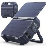 BROWEY 1600W Portable Power Station with Solar Panel