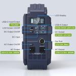 BROWEY 1600W Portable Power Station with Solar Panel