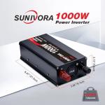 Sunivora 1000W Inverter for Car and Camping