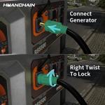 30 Amp 100ft Heavy Duty Generator Cord 10 Gauge