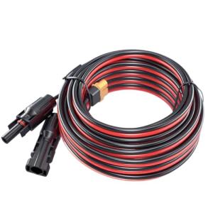 iHaospace XT60 Solar Connector Cable 25FT