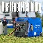 Westinghouse 5000W Dual Fuel Portable Inverter Generator