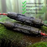 iHaospace XT60 Solar Connector Cable 25FT