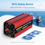 SUNWHEEL 4000W Pure Sine Wave Power Inverter