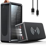 Feidyns 90000mAh Solar Power Bank with Fast Charging