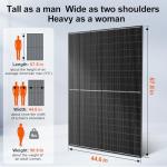 DOKIO 800W Monocrystalline Solar Panels for Off-Grid