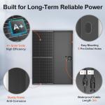DOKIO 800W Monocrystalline Solar Panels for Off-Grid