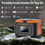 120W Portable Power Station with AC Outlet