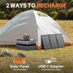 120W Portable Power Station with AC Outlet
