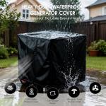 Heavy-Duty Waterproof Generator Cover, 30x30x26 Inch
