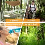 Tredre Rainwater Collection Kit with Waterproof Tarp