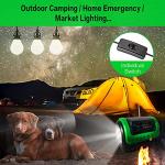 Portable Solar Generator with Panel and Flashlight