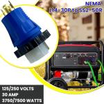 NEMA L14-30P to SS2-50R Generator Adapter