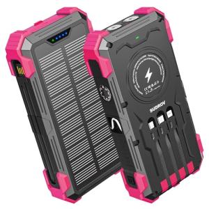 Sudrov 42800mAh Solar Power Bank with Fast Charging