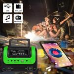 Portable Solar Generator with Panel and Flashlight