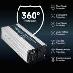 WZRELB 1000W Pure Sine Wave Inverter