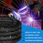 6AWG SOOW Portable Power Cable - 15ft