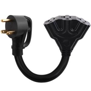30 Amp RV Adapter Cord for Household Outlets