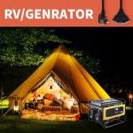 30 Amp RV Adapter Cord for Household Outlets