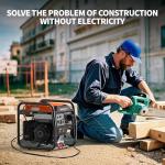 Mutaomay 4000W Portable Inverter Generator with ECO Mode