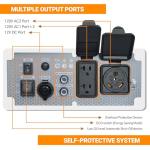 Mutaomay 4000W Portable Inverter Generator with ECO Mode