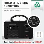 ZETAWALE 45000mg Ozone Generator for Home and Car