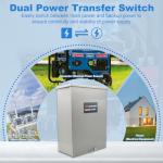 100 Amp Automatic Transfer Switch for Generators