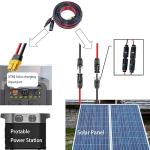 XT60 to Solar Connector Cable 50FT 12AWG