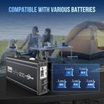 Vterun 2000W Pure Sine Wave Inverter with Remote