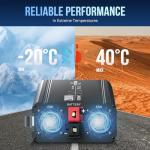 Vterun 2000W Pure Sine Wave Inverter with Remote