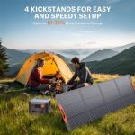 ZOUPW 200W Portable Solar Panel for Camping